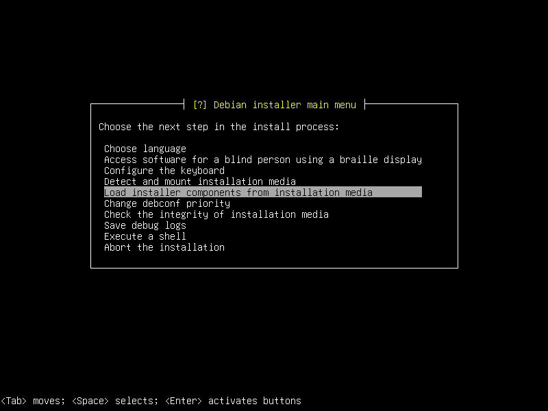 Debian Installation