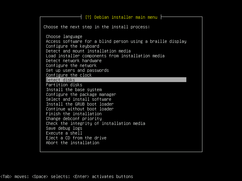 Debian Installation