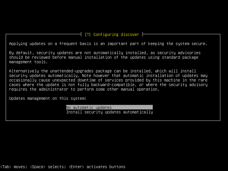 Debian Installation