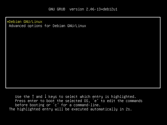 Debian Installation